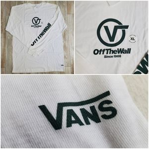 Vans Distorted LS Tee SIZE LARGE